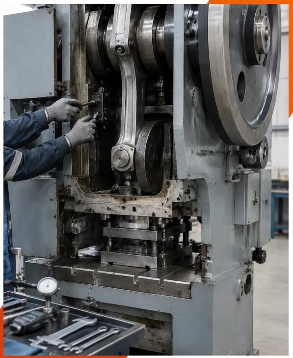 Ремонт кривошипных прессов в Старой Руссе от 15285 р. | ЮнионикРу